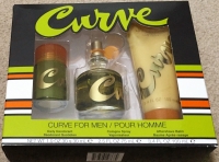 CURVE FOR MEN GIFT SET - SET NƯỚC HOA, KEM DƯỠNG SAU CẠO RÂU & LĂN KHỬ MÙI