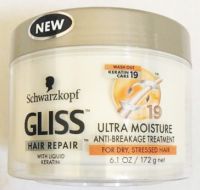 SCHWARZKOPF GLISS HAIR REPAIR ULTRA MOISTURE ANTI-BREAKAGE TREATMENT - Ủ TÓC SCHWARZKOPF