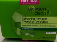 GARNIER REFRESHING REMOVER CLEANSING TOWELETTES - KHĂN GIẤY TẨY TRANG