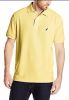 NAUTICA Men\\\'s Solid Yellow Short Sleeve Casual Polo Shirt - ÁO THUN NAUTICA - anh 2