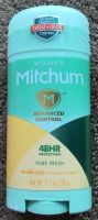 Lady Mitchum Women\\\'s Advanced Control Pure Fresh Deodorant