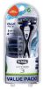 Men\\\'s Schick Hydro 3 Value Pack 1 Razor + 4 Cartridges Hydrating Gel Reservoir - anh 1