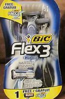 BiC Flex 3 for Men, Disposable Shaver, 5 Each