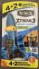 Schick Xtreme 3 Refresh Scented Handle Disposable Razor 4 Each + 2 Bonus - anh 1