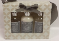 Vanilla Coconut Scented Luxury Gift Set: Shower Gel, Body Lotion, Bubble Bath - BỘ QUÀ TẶNG