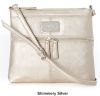 Nine West Encino Crossbody Silver- Túi xách đeo chéo Nine West - anh 1