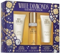 ELIZABETH TAYLOR WHITE DIAMONDS GIFT SET - SET NƯỚC HOA, DƯỠNG THỂ & SỮA TẮM